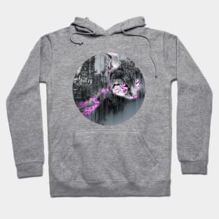 Pink Eyed Lynx Hoodie